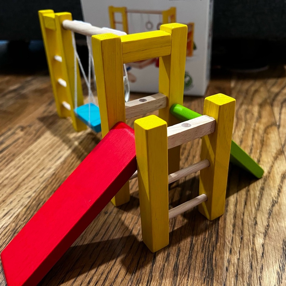 Plan Toys Toddler Playground Building Set 7153 RARE Fun Great Gift Sustainable - Picture 4 of 5